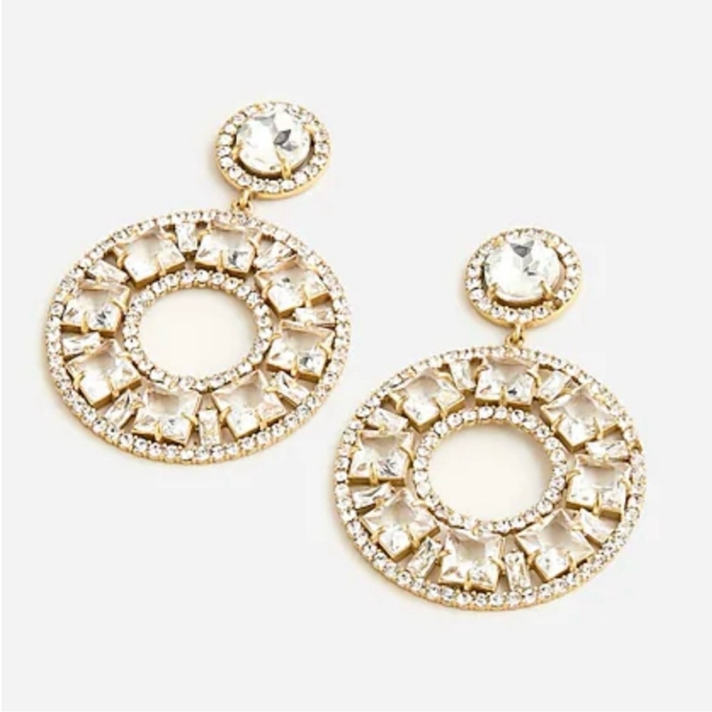 Crystal cocktail earrings